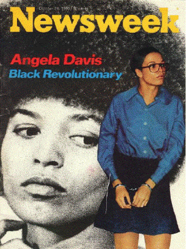 Newsweek magazine, October 26, 1970, Angela Davis cover