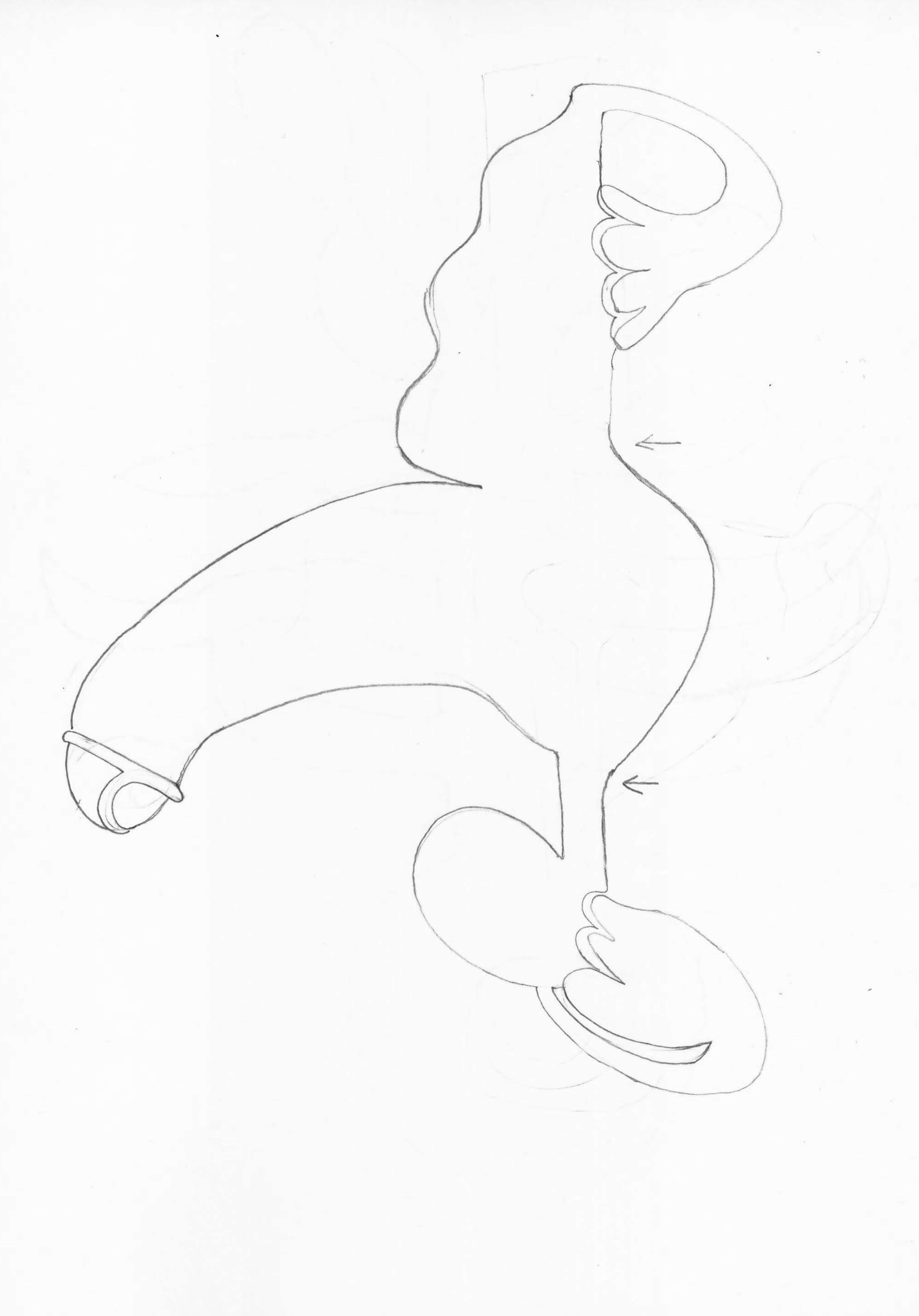 Georgia Sagri, Soma in orgasm as sex, 2017, pencil on paper, 29.5 × 20 cm