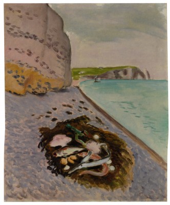 Henri Matisse, Grande falaise, deux raies, 1920